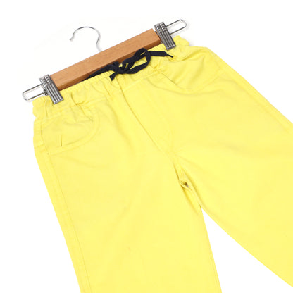 Jogger for Girls - Yellow