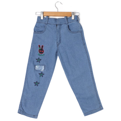 Denim Jeans for Girls - 9