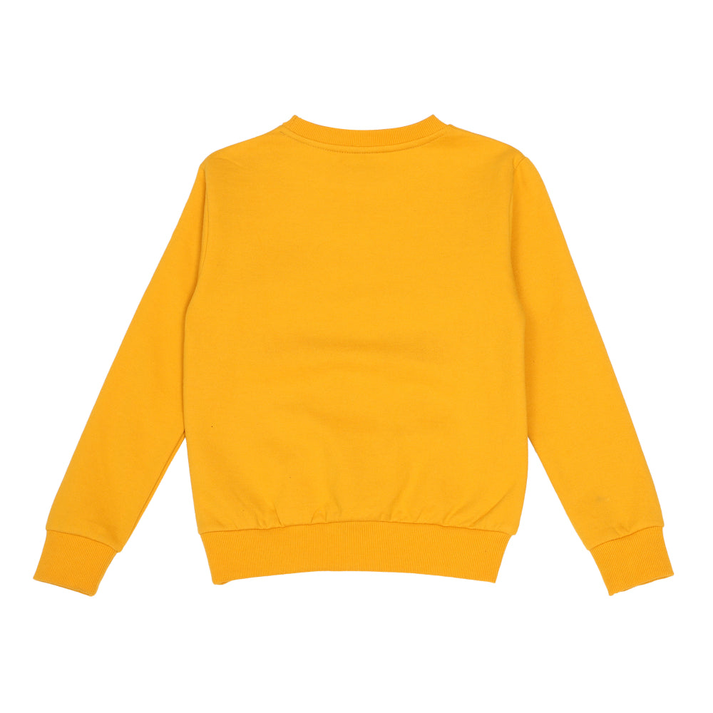 Boys Sweatshirt London Mustard