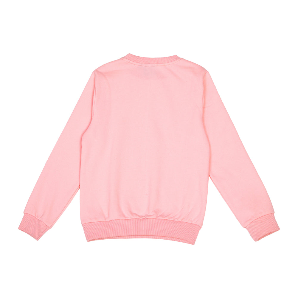 Girls Sweatshirt Star Pink