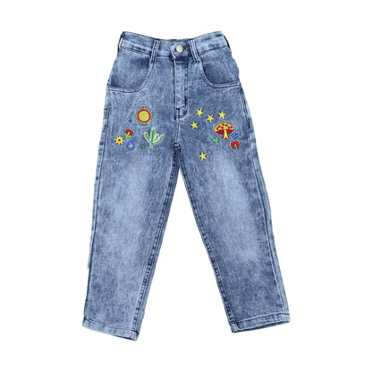 Denim Jeans for Girls - 4