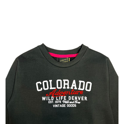 Boys Sweatshirt Colorado Black