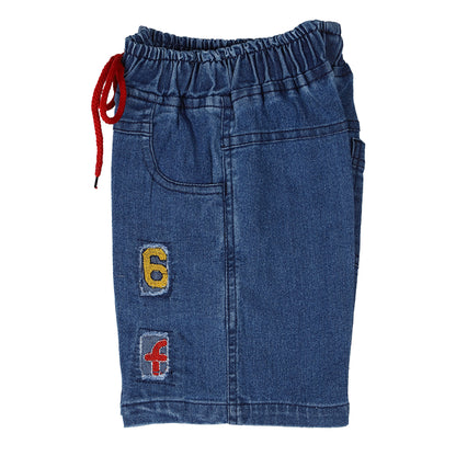 Denim Shorts 6F  Medium blue